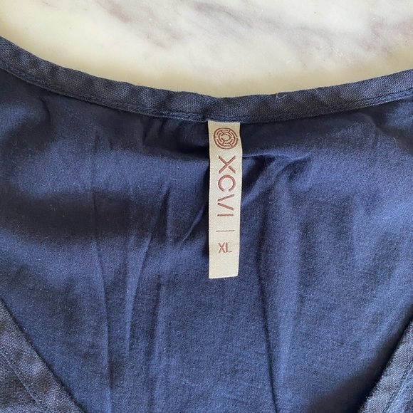 XCVI Navy Tank Top - Picture 3 of 7